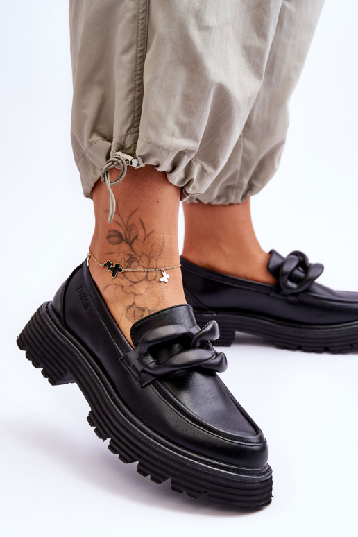 Mocassins Big Star couleur noir