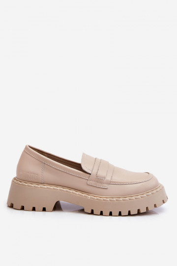 Mocassins beiges Big Star