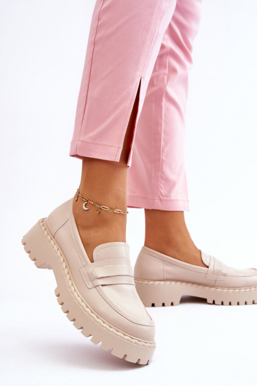 Mocassins beiges Big Star Mocassins beiges Big Star