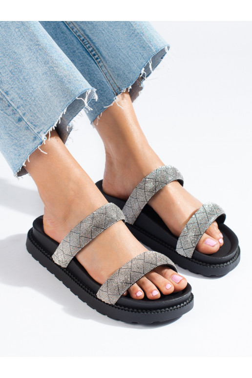Sandales pour femmes de couleur noire Shelovet