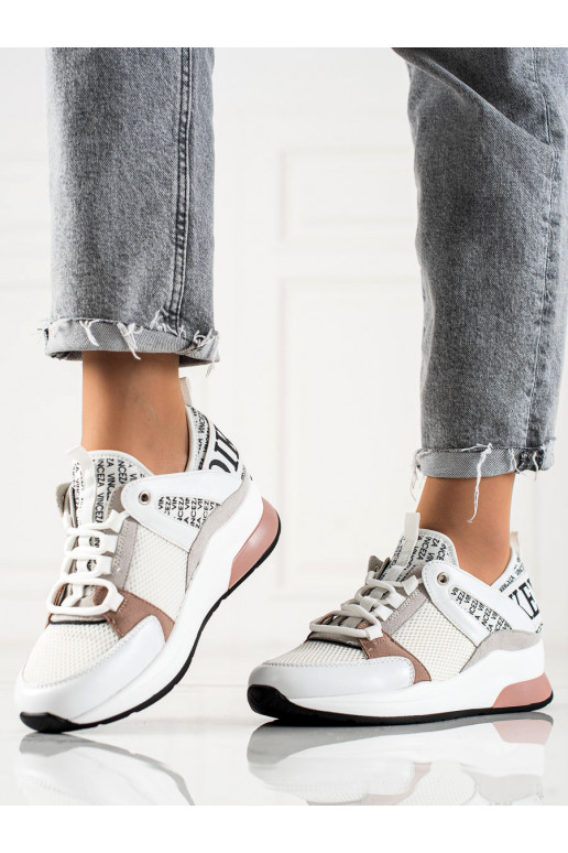 Chaussures casual femme Vinceza blanches