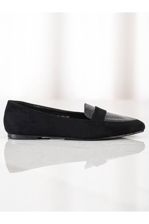 Mocassins Shelovet couleur noir