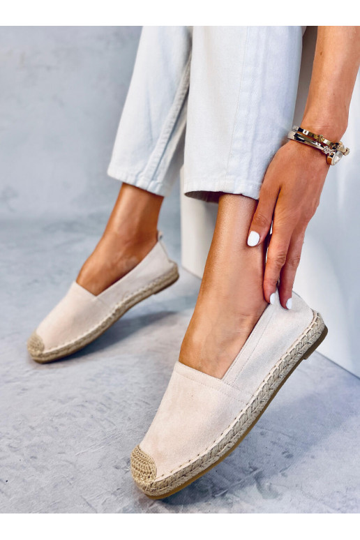 Espadrilles beiges femme ZAHN BEIGE