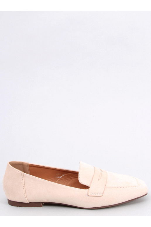 Mocassins en daim CLASS BEIGE