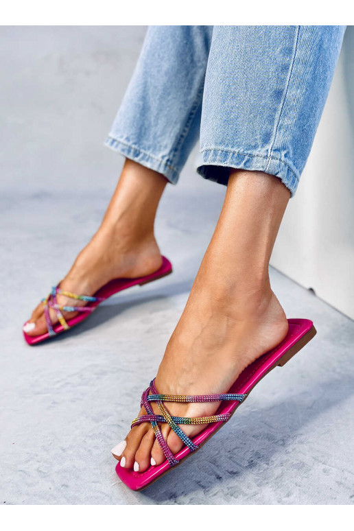 Chaussons REXHA rose