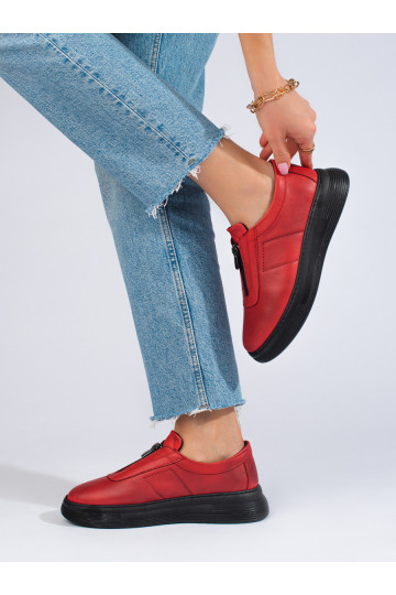 bottines femme rouges... 2