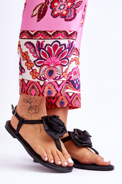 tongs de couleur noire Carisma tongs de couleur noire Carisma