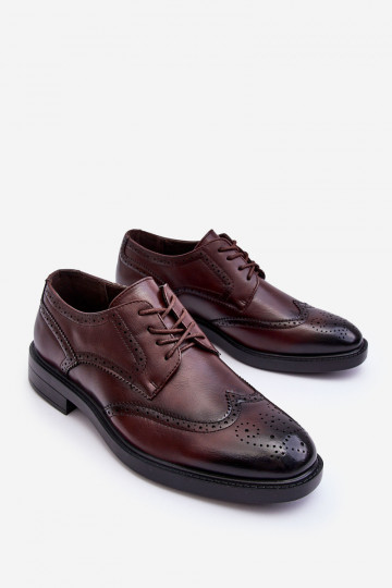 Bottes marron pour hommes...