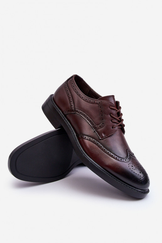 Bottes marron pour hommes dans le style élégant de Gustavo