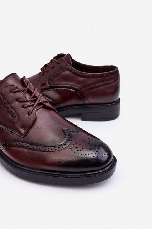 Bottes marron pour hommes dans le style élégant de Gustavo
