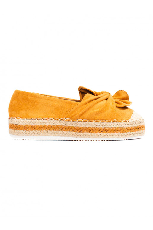 Espadrilles en daim à plateforme de...