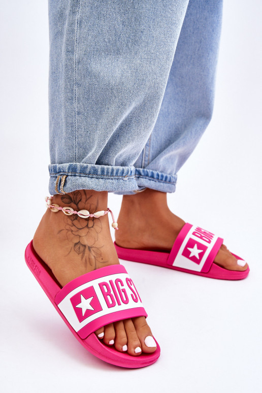 Chaussons Big Star roses du modèle classique