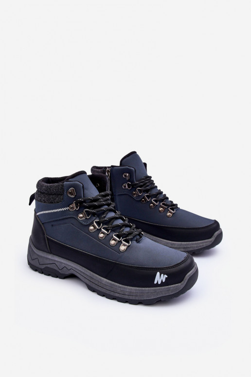 Chaussures de randonnée chauffantes pour hommes Westtide bleu foncé