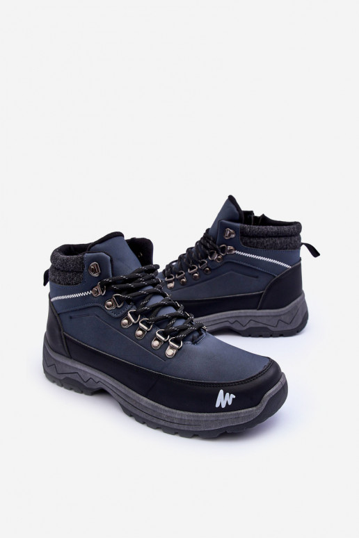 Chaussures de randonnée chauffantes pour hommes Westtide bleu foncé
