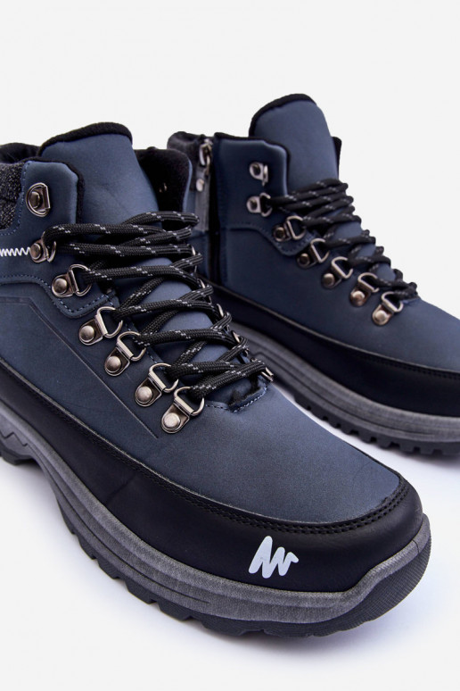 Chaussures de randonnée chauffantes pour hommes Westtide bleu foncé