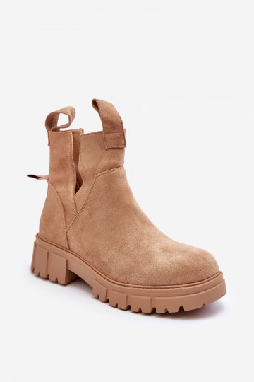 bottines beige Heaven