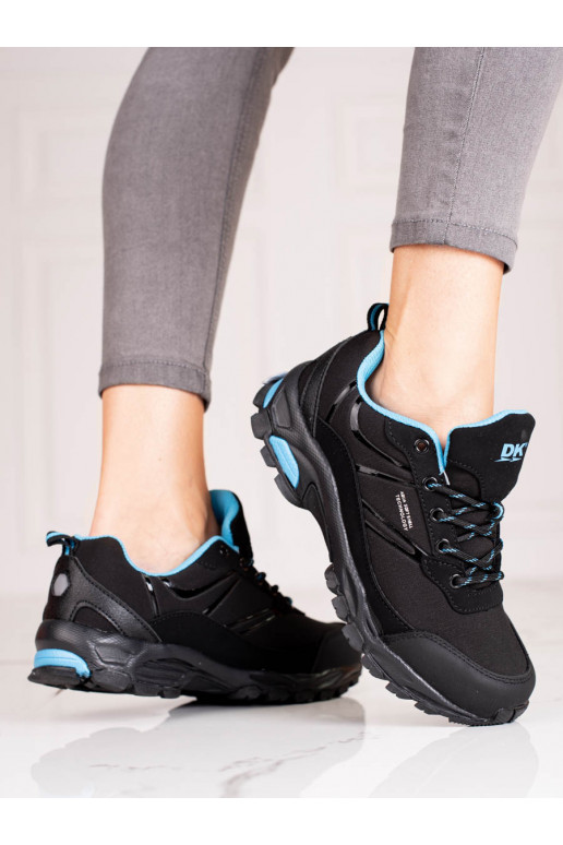 Chaussures de trekking style sport DK couleur noir-bleu