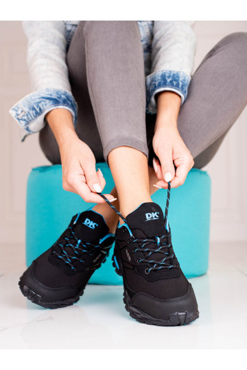 Chaussures de trekking style sport DK couleur noir-bleu 2