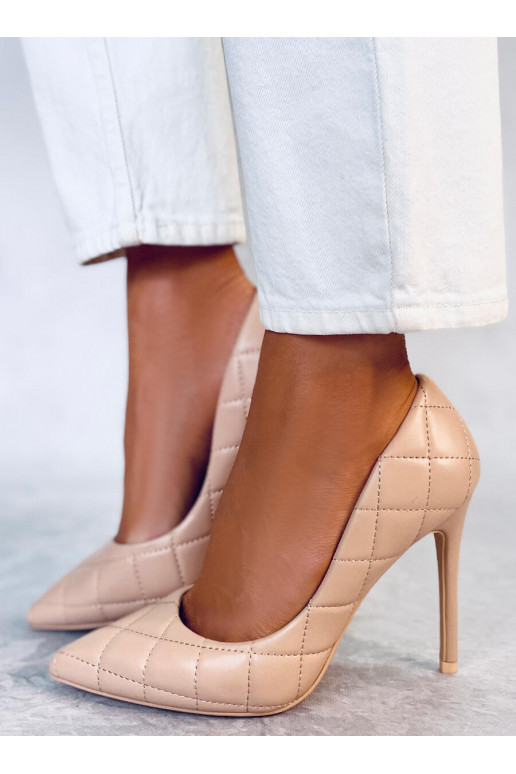 Chaussures à talon fin RAQUEL NUDE