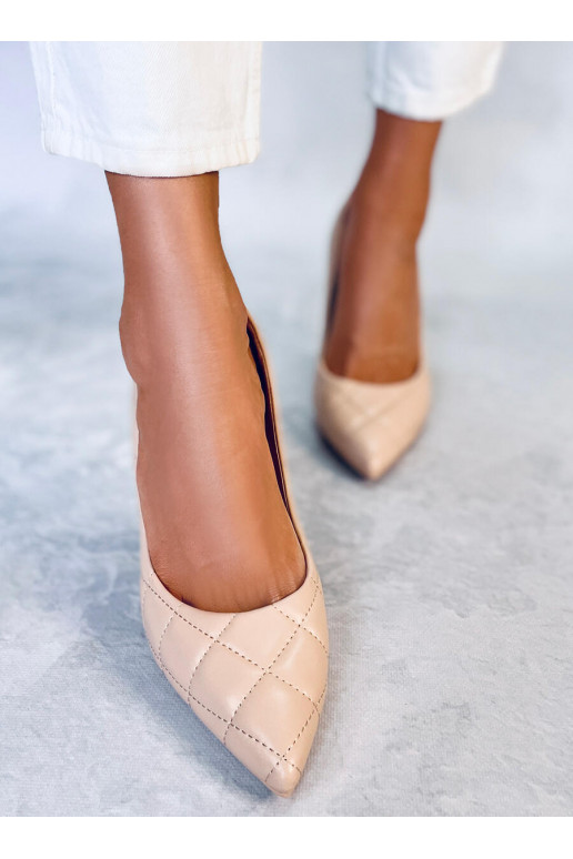 Chaussures à talon fin RAQUEL NUDE