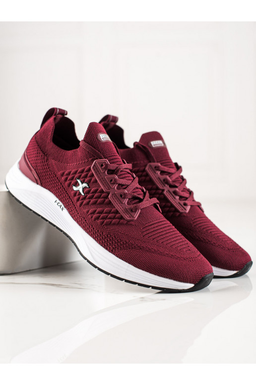 Chaussures de sport bordeaux I-CAX