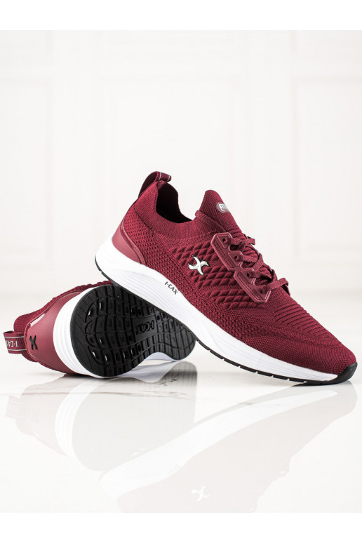 Chaussures de sport bordeaux I-CAX