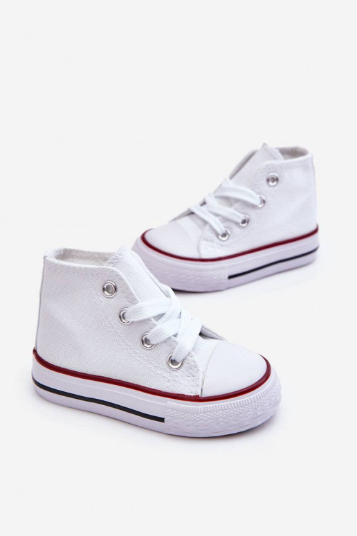 Chaussures pour enfants à semelles de couleur blanche Filemon