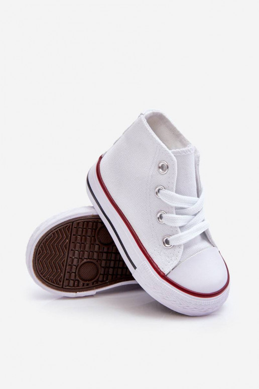 Chaussures pour enfants à semelles de couleur blanche Filemon