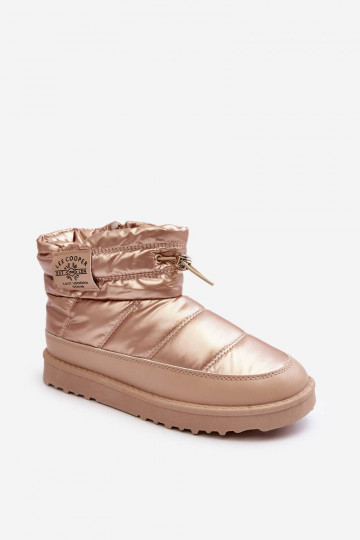 Bottes de neige chaudes Lee Cooper beige
