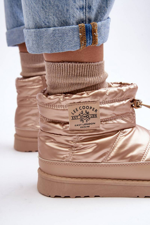 Bottes de neige chaudes Lee Cooper beige Bottes de neige chaudes Lee Cooper beige