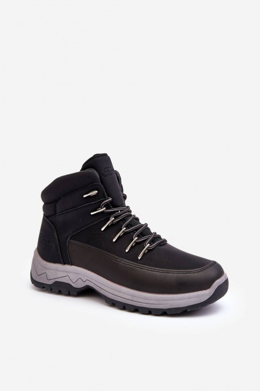 Bottes de randonnée noires Maraena pour homme