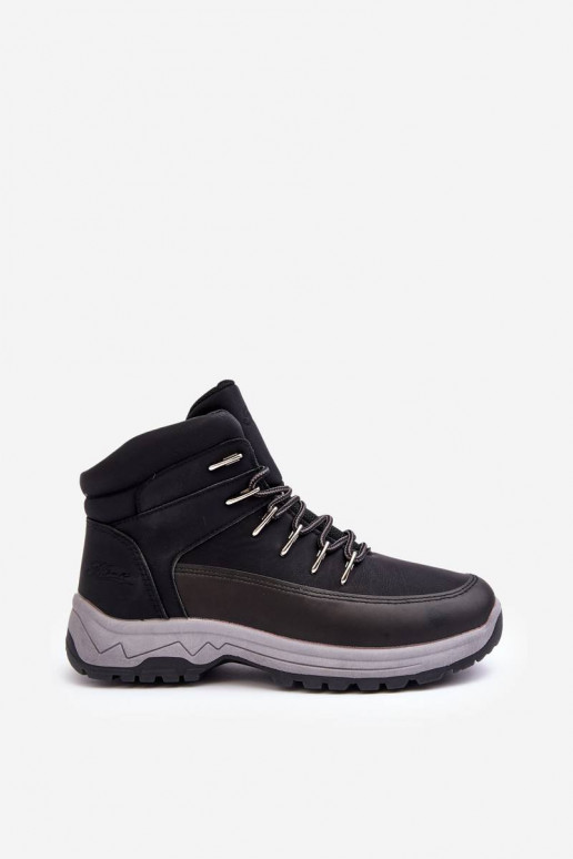 Bottes de randonnée noires Maraena pour homme