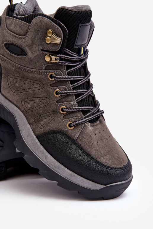 Chaussures pour hommes de couleur grise Fontanoe