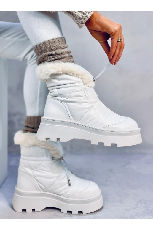 Bottes de neige chaudes avec fourrure...