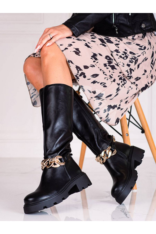 Bottines Shelovet avec chaîne Bottines Shelovet avec chaîne