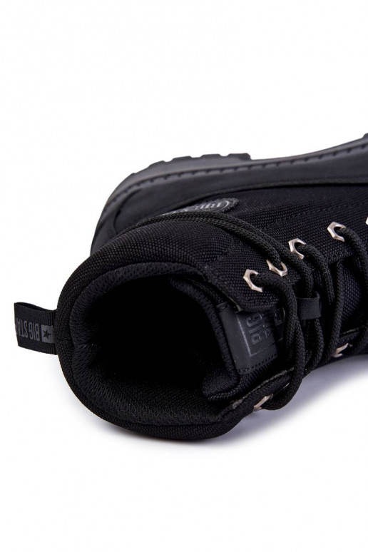 Bottes Memory Foam Big Star couleur noir