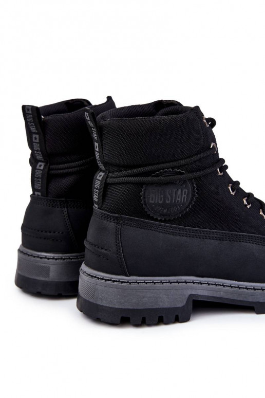 Bottes Memory Foam Big Star couleur noir