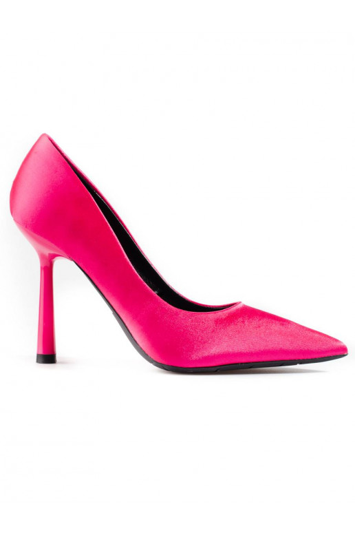 chaussure à talons hauts de couleur rose Vinceza