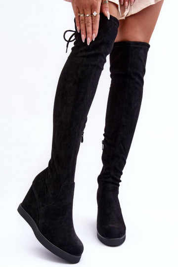 bottines en daim couleur...
