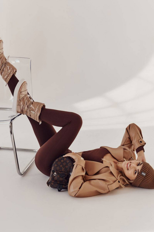 Botte de neige chauffante Big Star beige