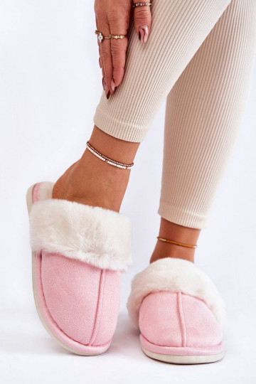 Chaussons avec fourrure...