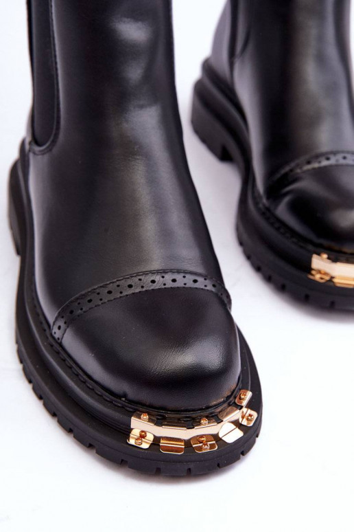 Bottines pour femmes de couleur noire... Bottines pour femmes de couleur noire...