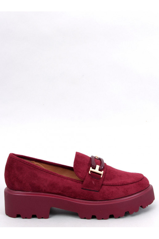 Mocassins femme en daim RALFES MAROON
