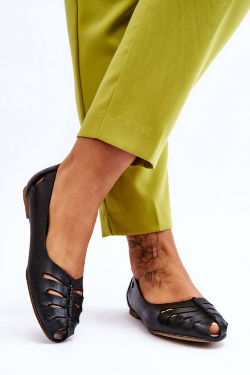 Ballerines confortables en cuir... Ballerines confortables en cuir...