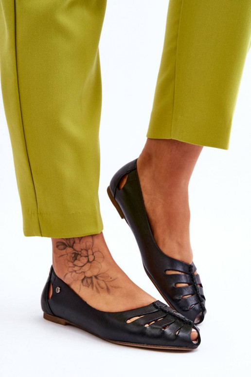 Ballerines confortables en cuir... Ballerines confortables en cuir...