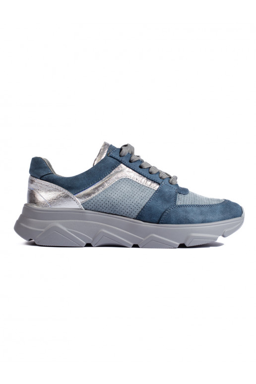 Chaussures de sport bleues