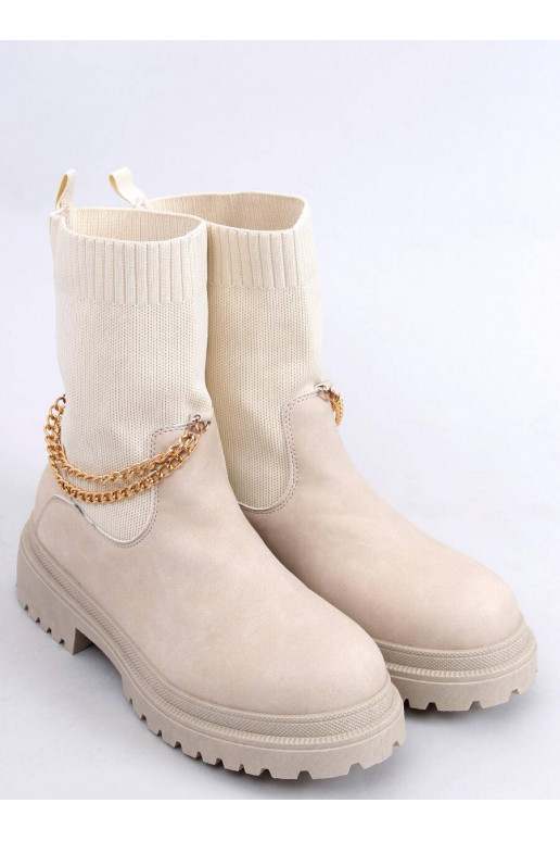Chaussures à tige élastique JESSE BEIGE beige