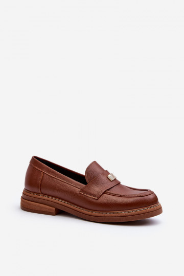 Mocassins marron pour femme 2