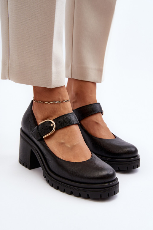 Bottines de couleur noire Zazoo Bottines de couleur noire Zazoo