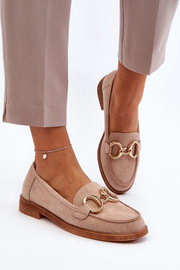 Mocassins élégants en daim...